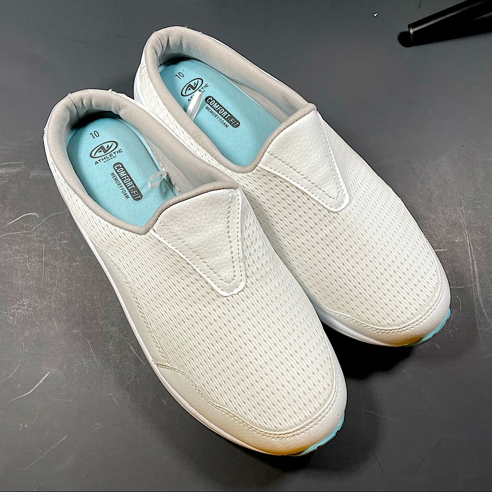 Athletic Works Womens Mule Sneaker SZ 10